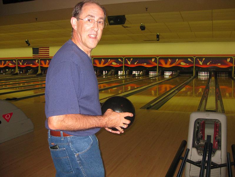 IMG_0923.JPG - Marine Bank sponsored an employee bowling night at the nearby lanes.