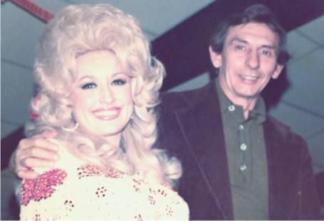 ChetDolly.jpg - Dolly Parton and Chet GilbertThis picture was taken the night Tom Rutledge left the Illinois Country Opry to join Dolly's band. The Opry was a not only a great place to see major country stars, it gave young musicians a chance to polish their talents.