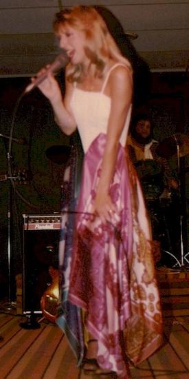 PamNeatDress.jpg - One of Pam's favorite stage outfits