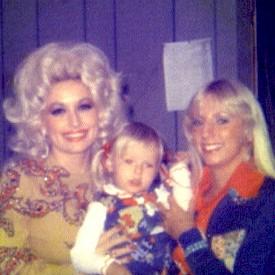 DollyandJoy.jpg - The unmistakeable Dolly Parton with Joy and Pam