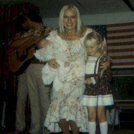 MistyPamJoyOpry2.jpg - Misty's first trip to the Opry with mama Pam and sister Joy