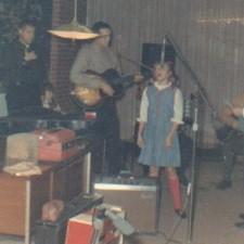 radio.jpg - Recording Pam's radio show