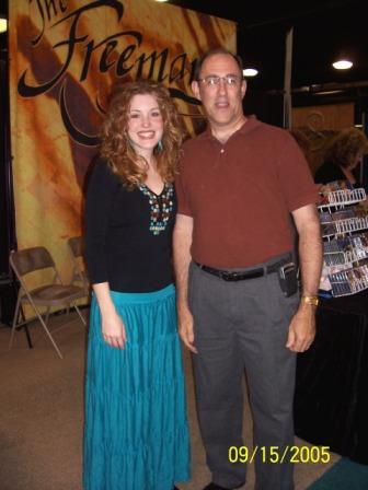 MistyMark.JPG - Misty Freeman (The Freemans) with Mark.