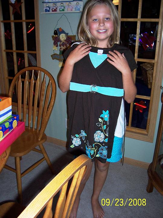 100_4027.JPG - A new dress for her birthday.