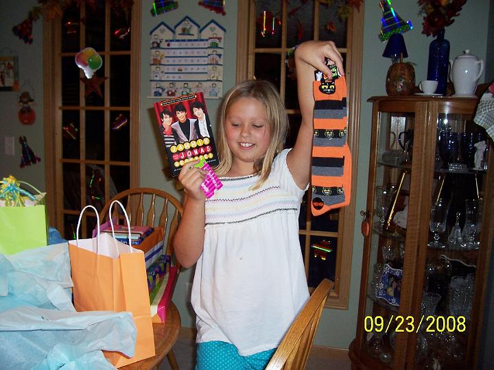 100_4030.JPG - Jonas Brothers and socks.