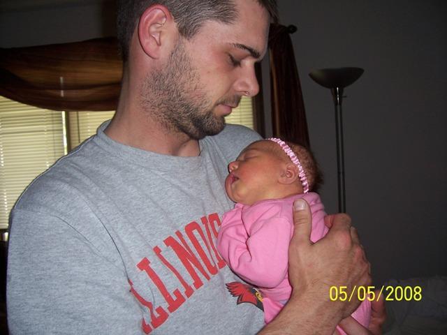100_3586.JPG - Reality sets in -- the first day at home.