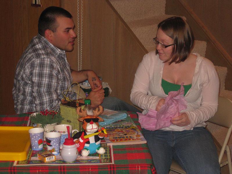 IMG_1200.JPG - Curt and Laura opening their presents.