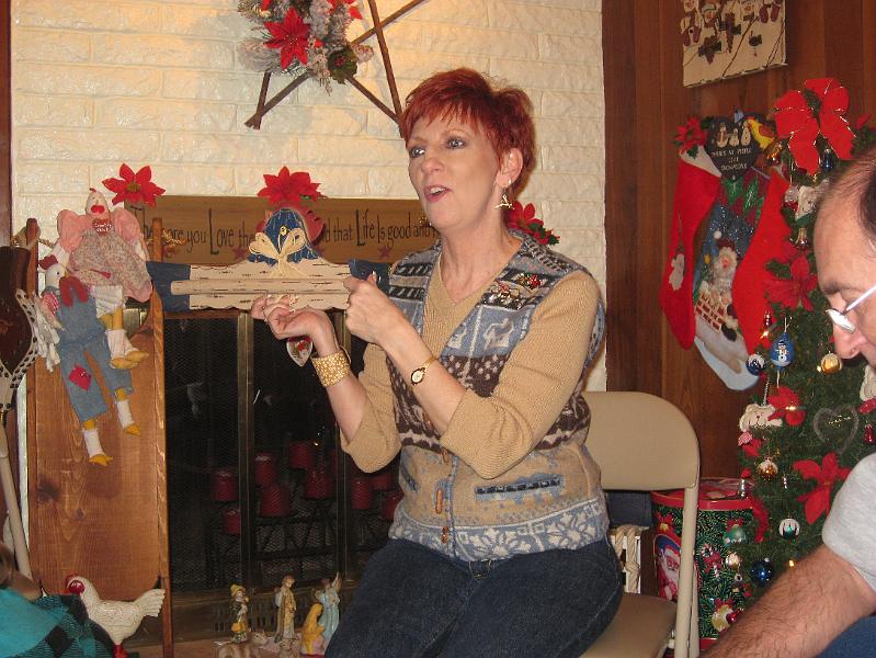 IMG_1364.JPG - In a house full of chickens, what else could Pam possibly need?  More chickens!