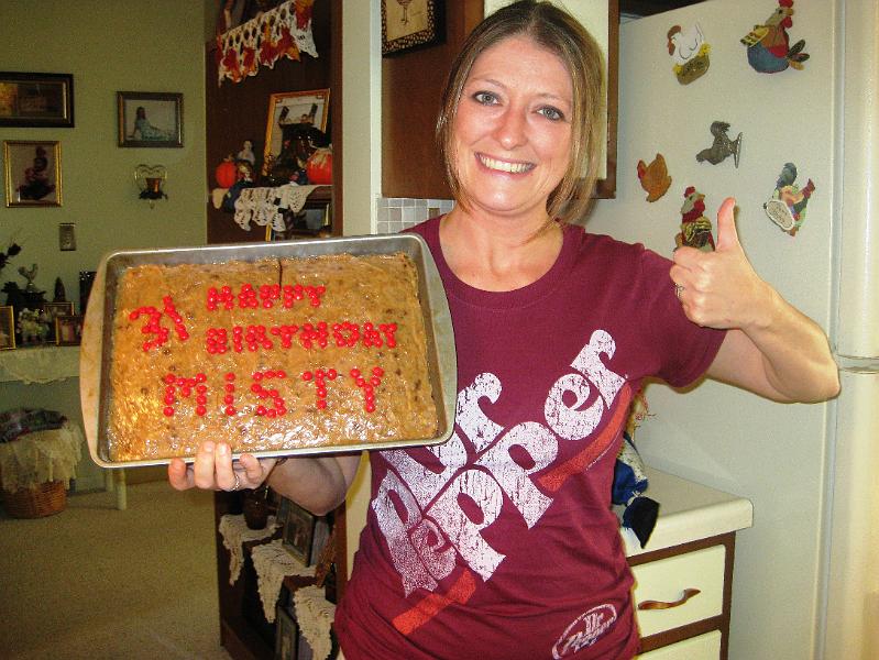 IMG_1021.JPG - Misty got her German Chocolate cake for her birthday!