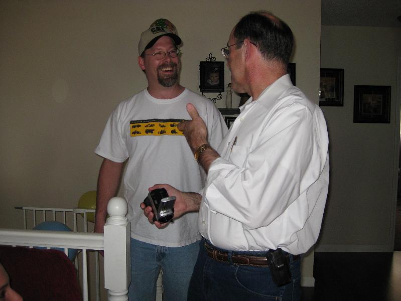 IMG_0408.JPG - Don and Mark sharing a lighthearted moment.