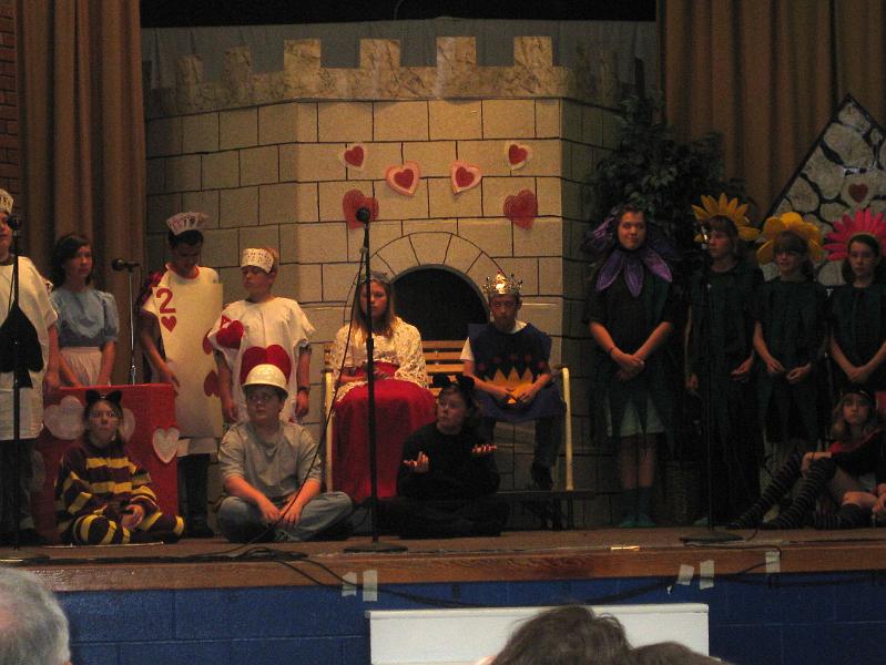IMG_0490.JPG - Kait as the Queen of Hearts in Alice in Wonderland.